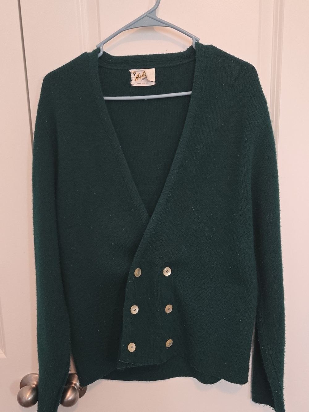Ashley Knit Green Cardigan